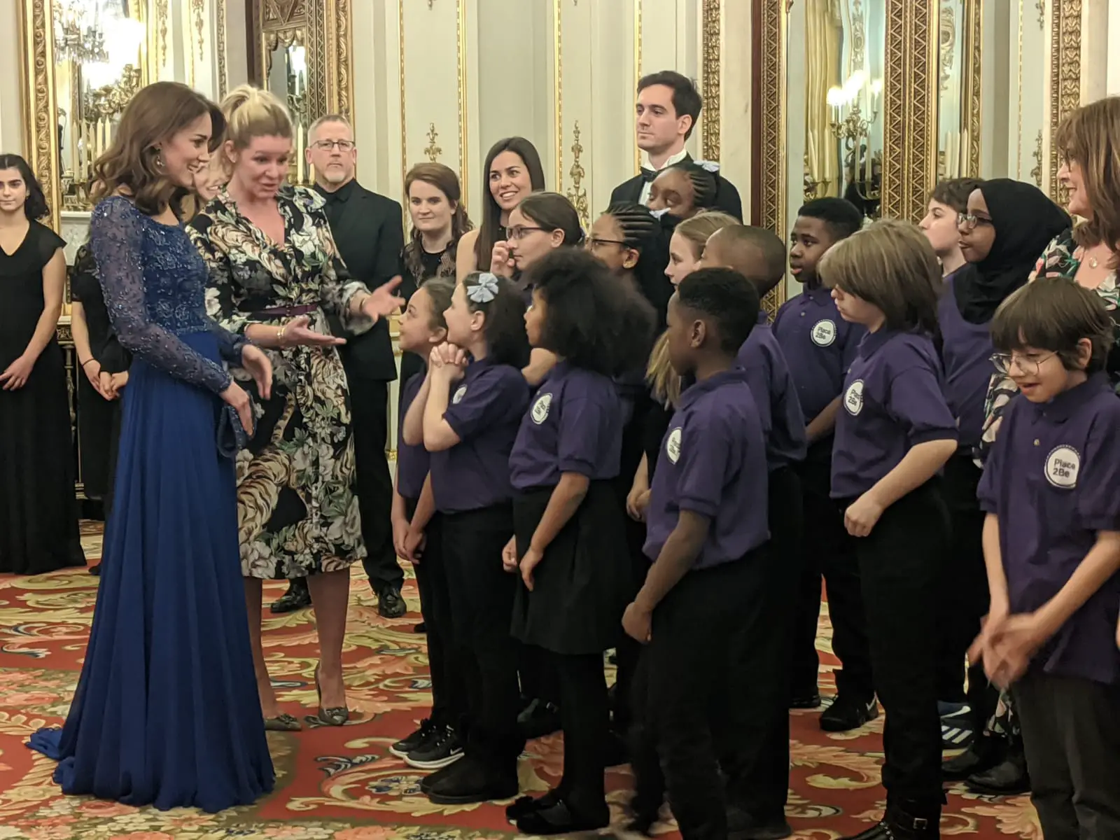 Dazzling Duchess of Cambridge hosted Place2Be Gala Dinner at Buckingham Palace