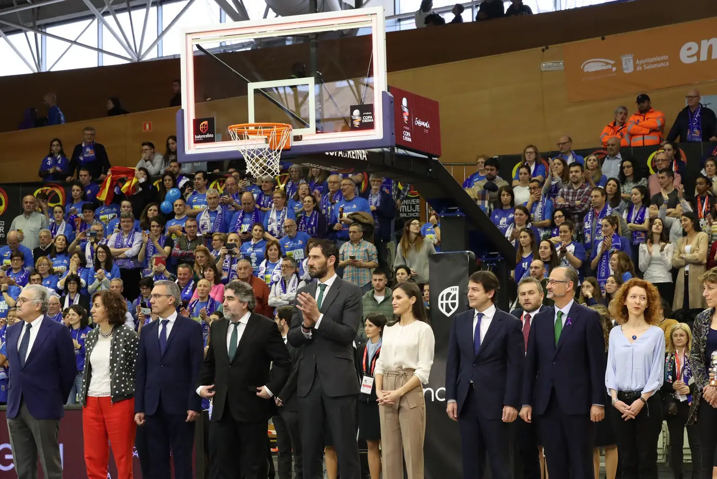 Queen Letizia attended the Basketball Queen Cup