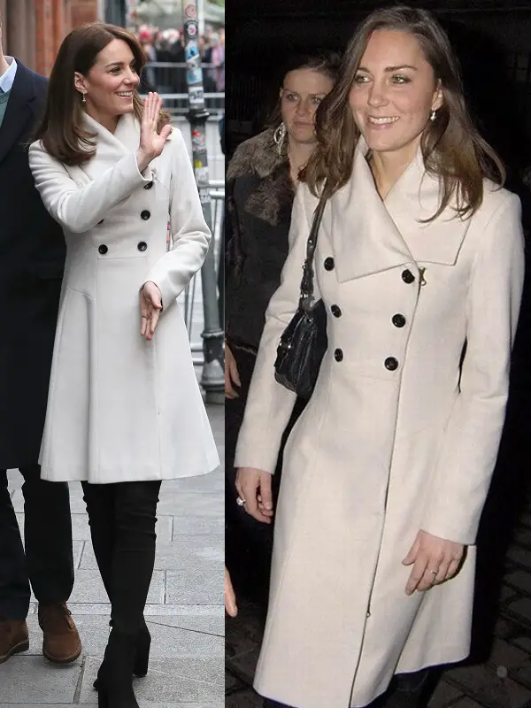 Duchess of Cambridge wore Reiss Olivia Coat