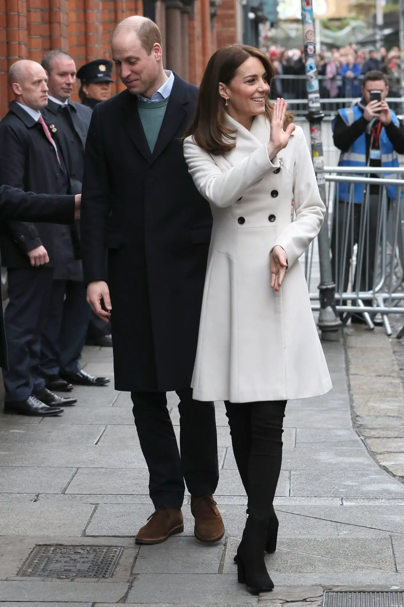 The Duke and Duchess of Cambridge visited Jigsaw and Extern in Dublin on day 2 of Ireland