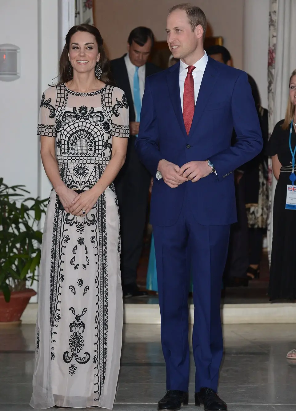 The Duke and Duchess of Cambridge visited India and Bhutan in April 2016
