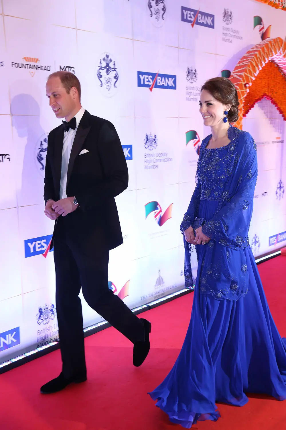 The Duke and Duchess of Cambridge attended Bollywood Gala during India Tour in April 2016
