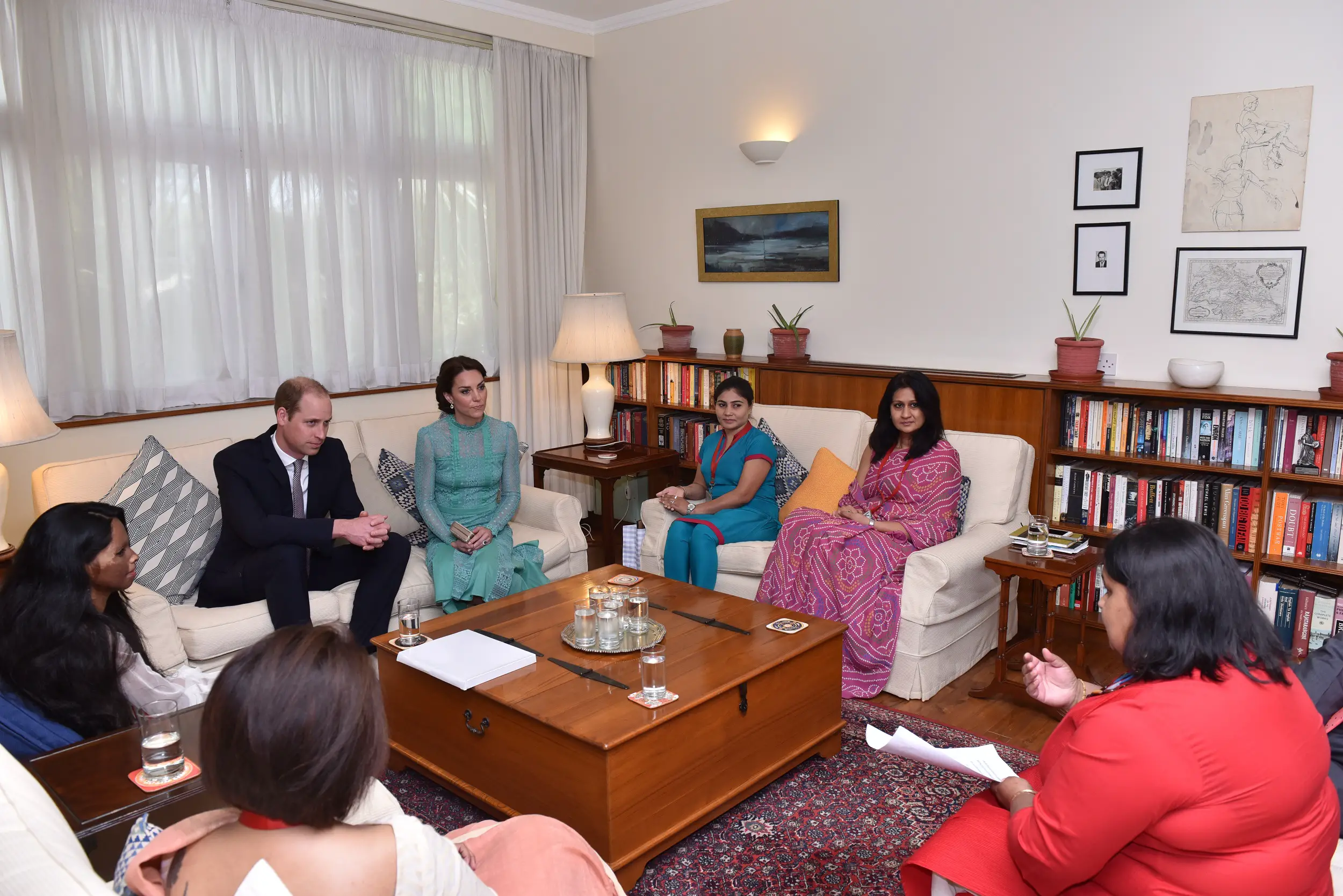 The meeting was convened at the personal request of The Duke who wanted an opportunity to hear directly from women working to support other women and girls