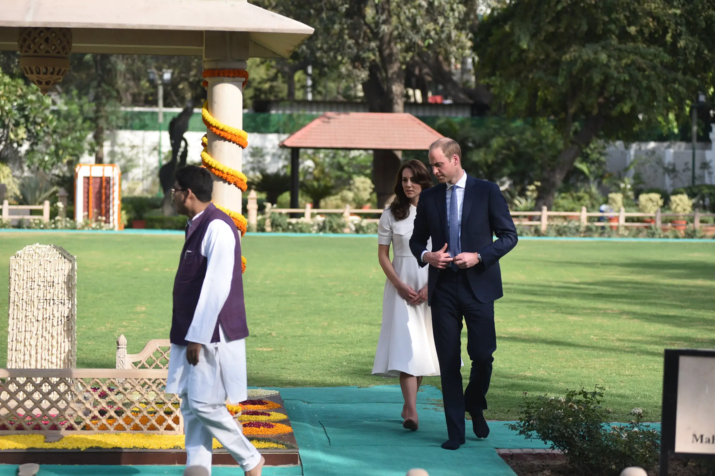 The Duke and Duchess of Cambridge visited Gandhi Smriti in 2016