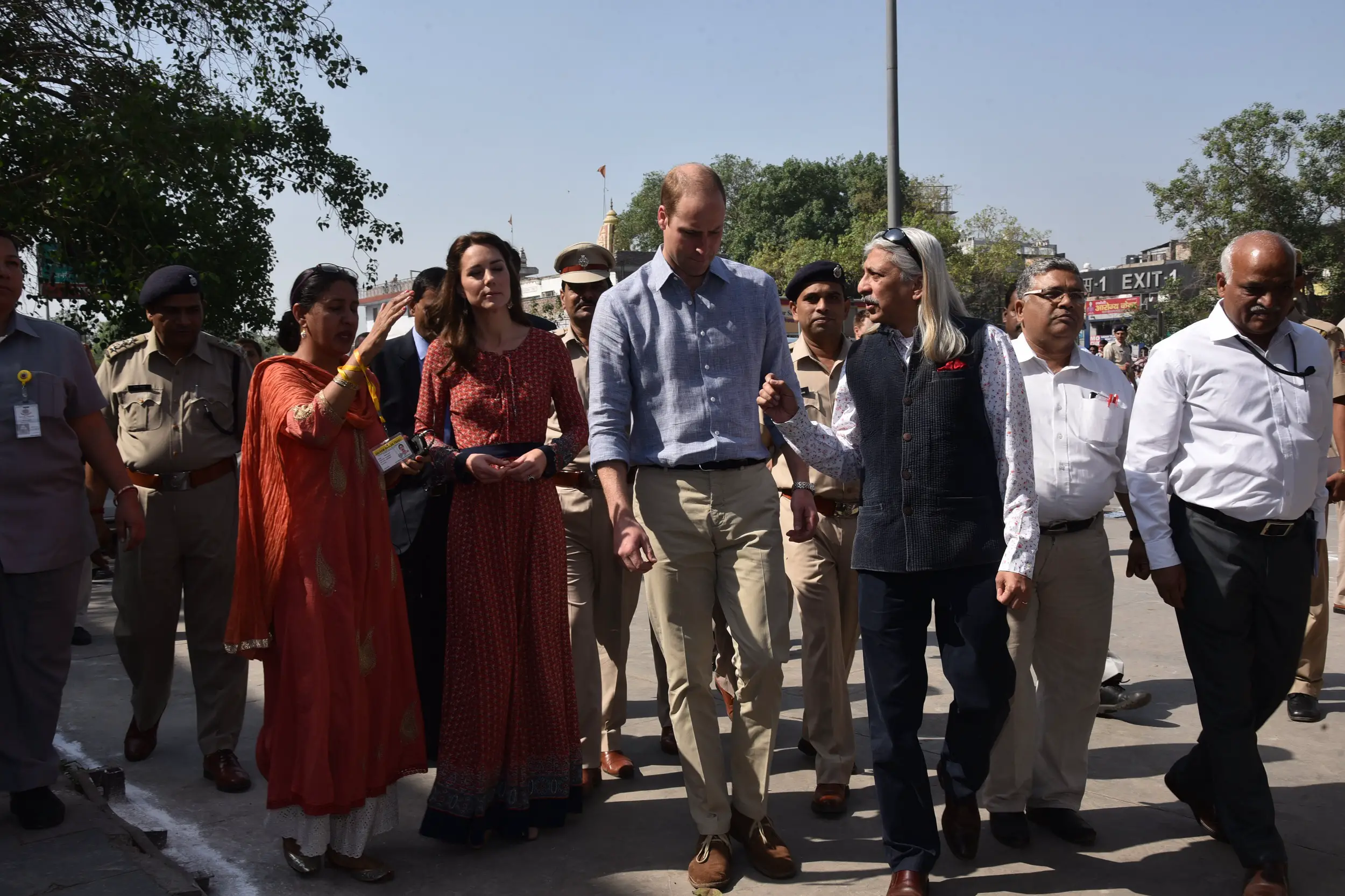 The Duke and Duchess of Cambridge on Day 3 of Mumbai