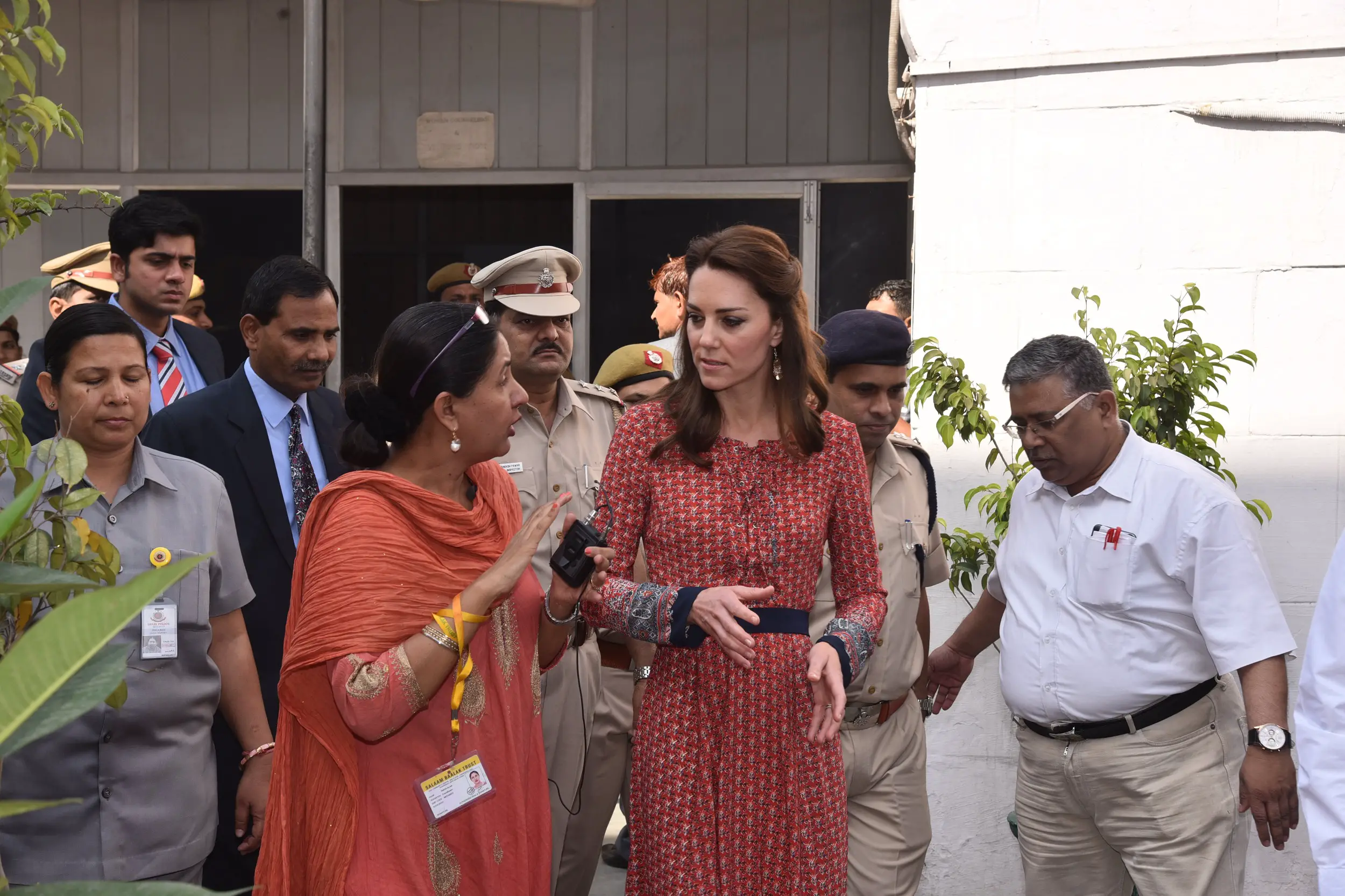 Duke andThe Duchess of Cambridge visited Salaam Baalak Trust during India Tour in April 2016