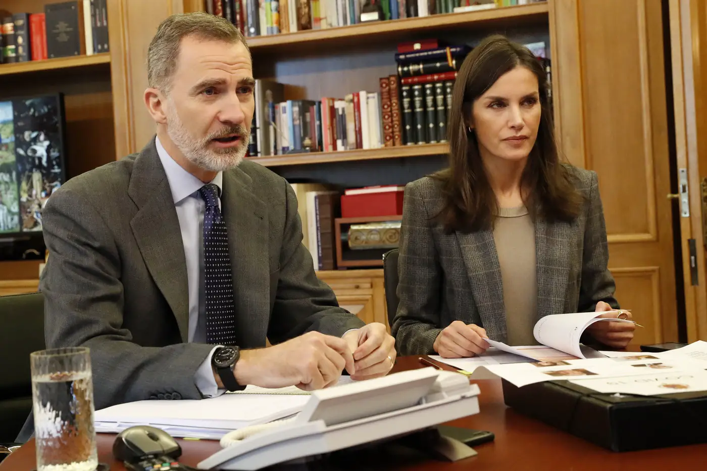 King Felipe and Queen Letizia support the joint initiative of the Royal Theater of Madrid and the Gran Teatre del Liceu in Barcelona