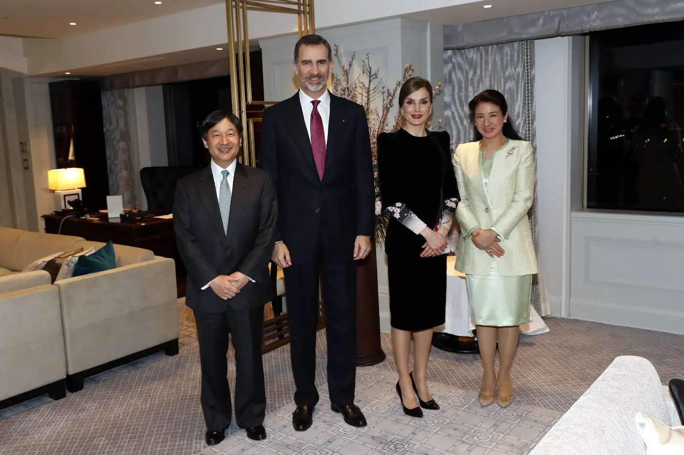 King Felipe and Queen Letizia talked to Japanese Emperor about COVID-19