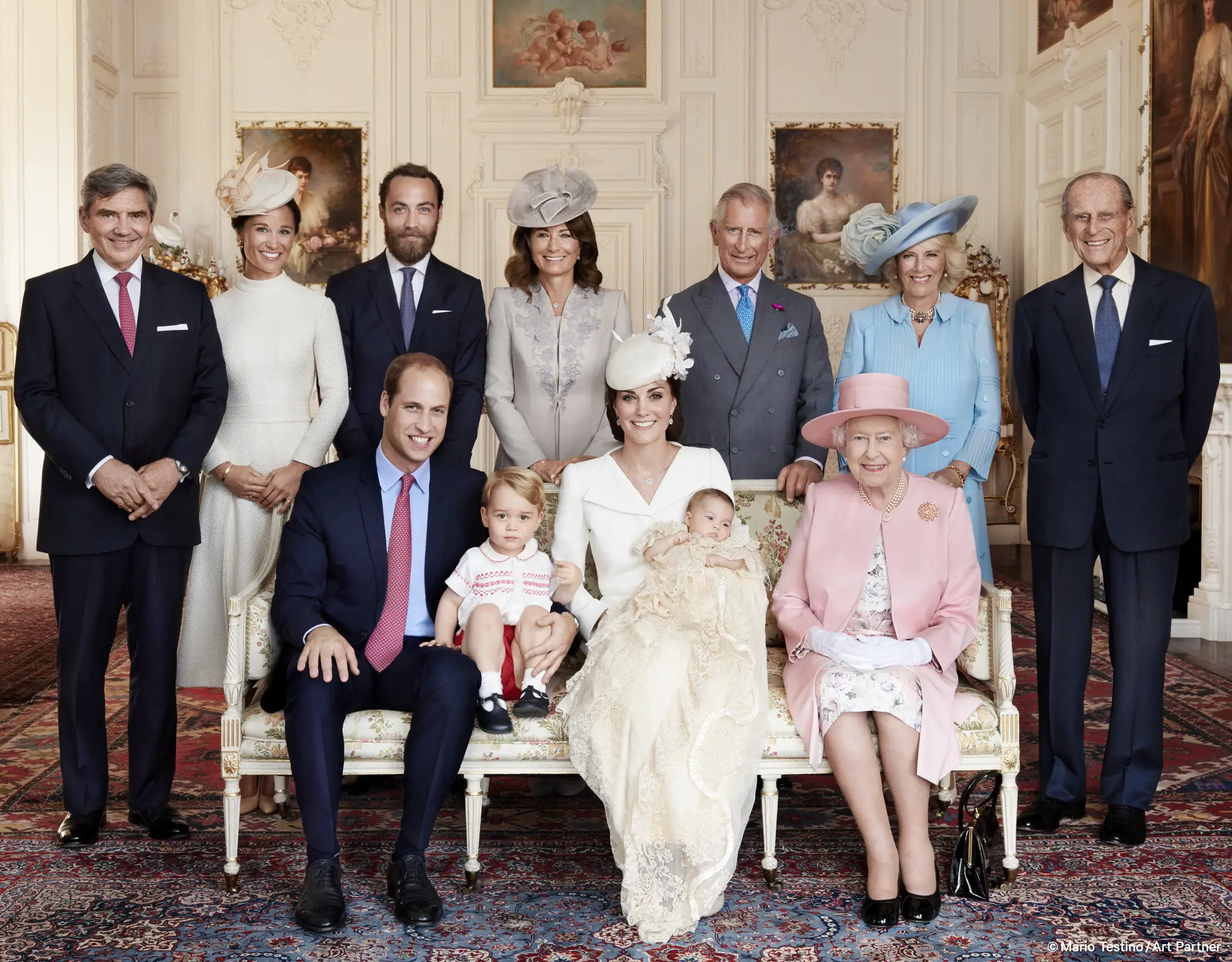The Duke and Duchess of Cambridge asked very closest friends and family members to be Charlotte's Godparents