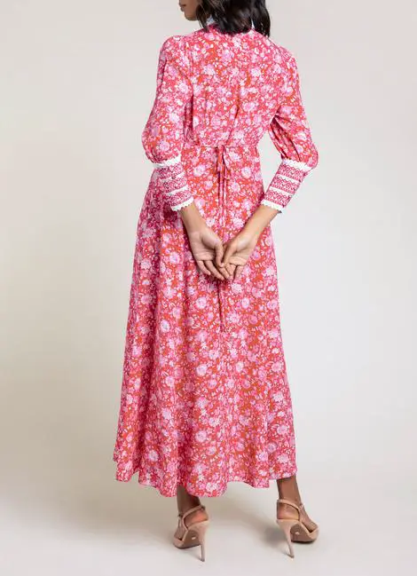Duchess of Cambridge in pink Beulah London Dress