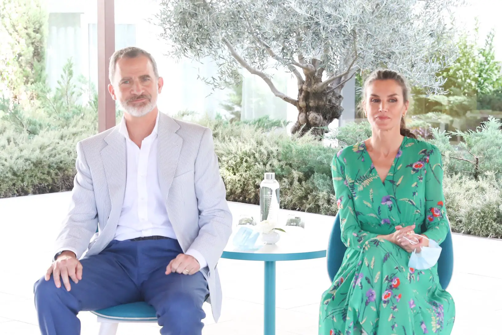 King Felipe and Queen Letizia of Spain toured the Mallorca