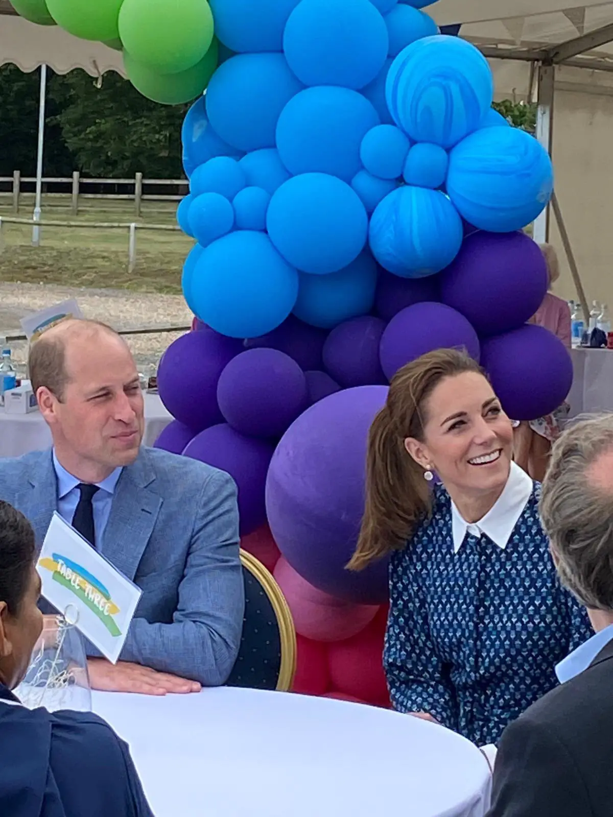 The Duke and Duchess of Cambridge attended afternoon tea party to celebrate NHS 72nd birthday