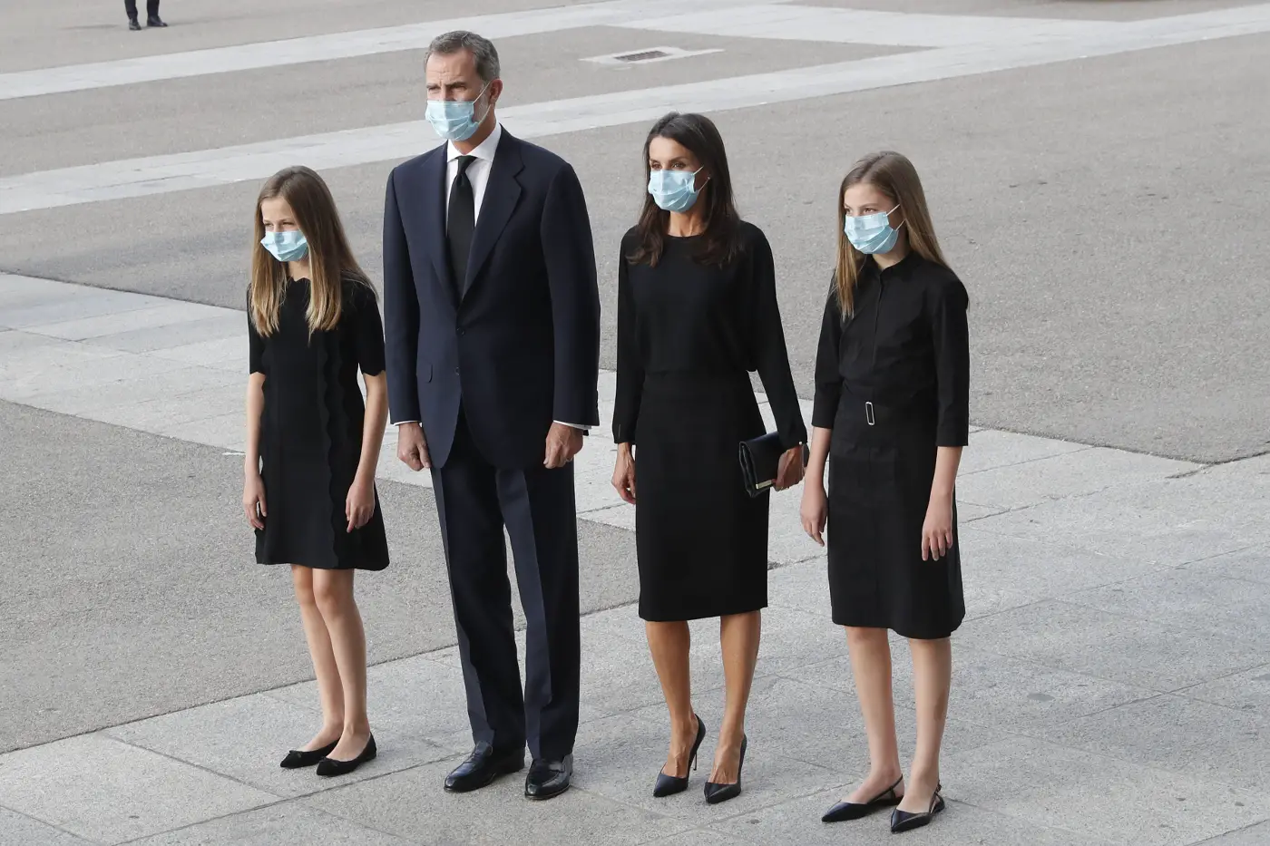 King Felipe and Queen Letizia of Spain attended a mass for COVID-19 victims