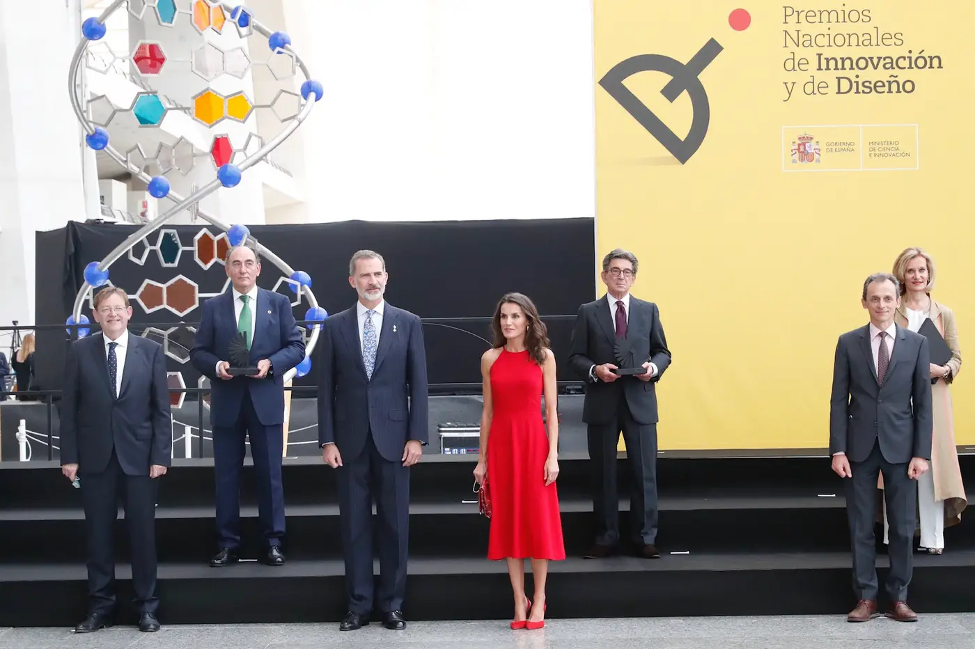 King Felipe and Queen Letizia of Spain preside over the delivery of the Innovation and Design Awards 2019 in Valencia