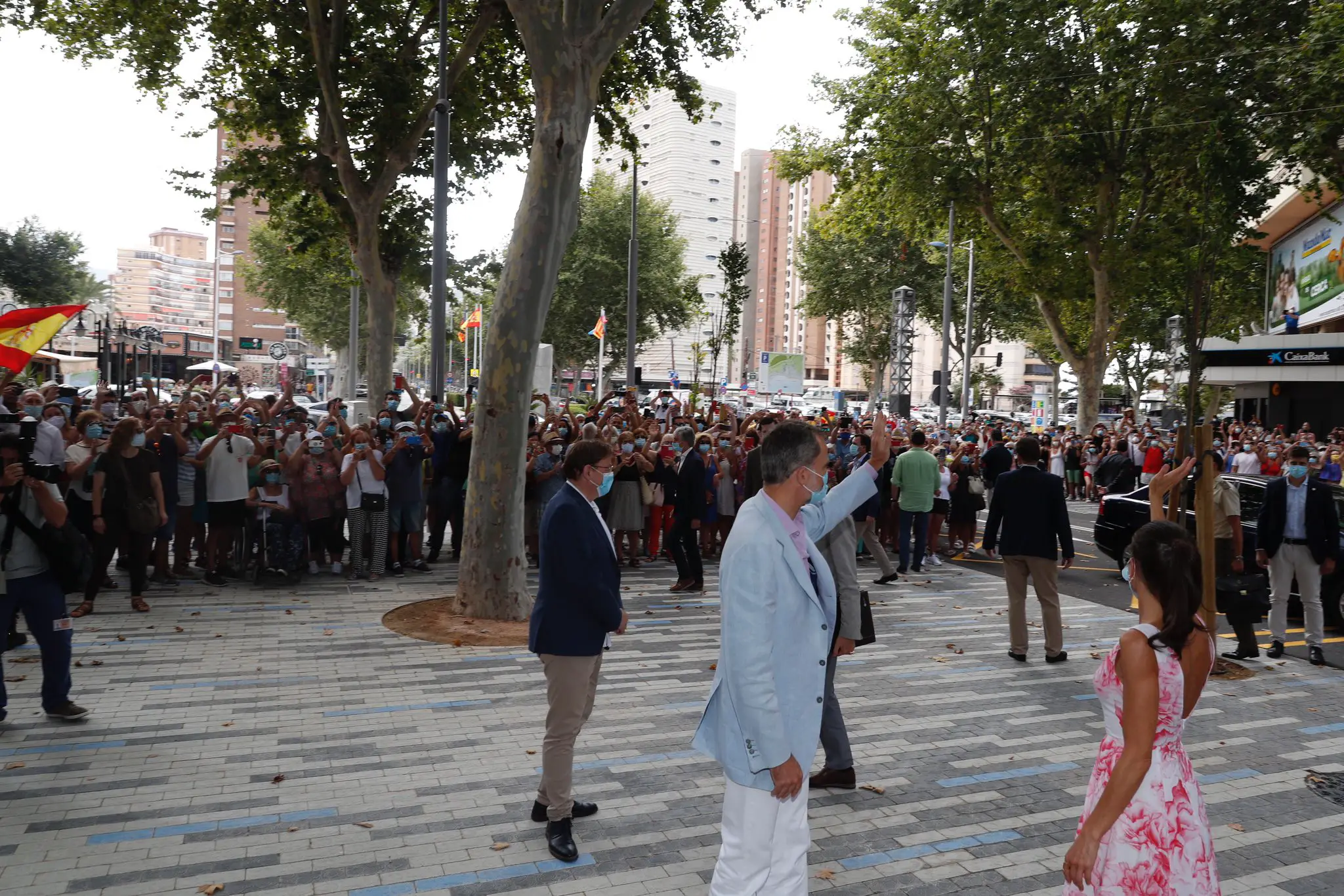 King Felipe and Queen Letizia of Spain received warm welcome in Valencia