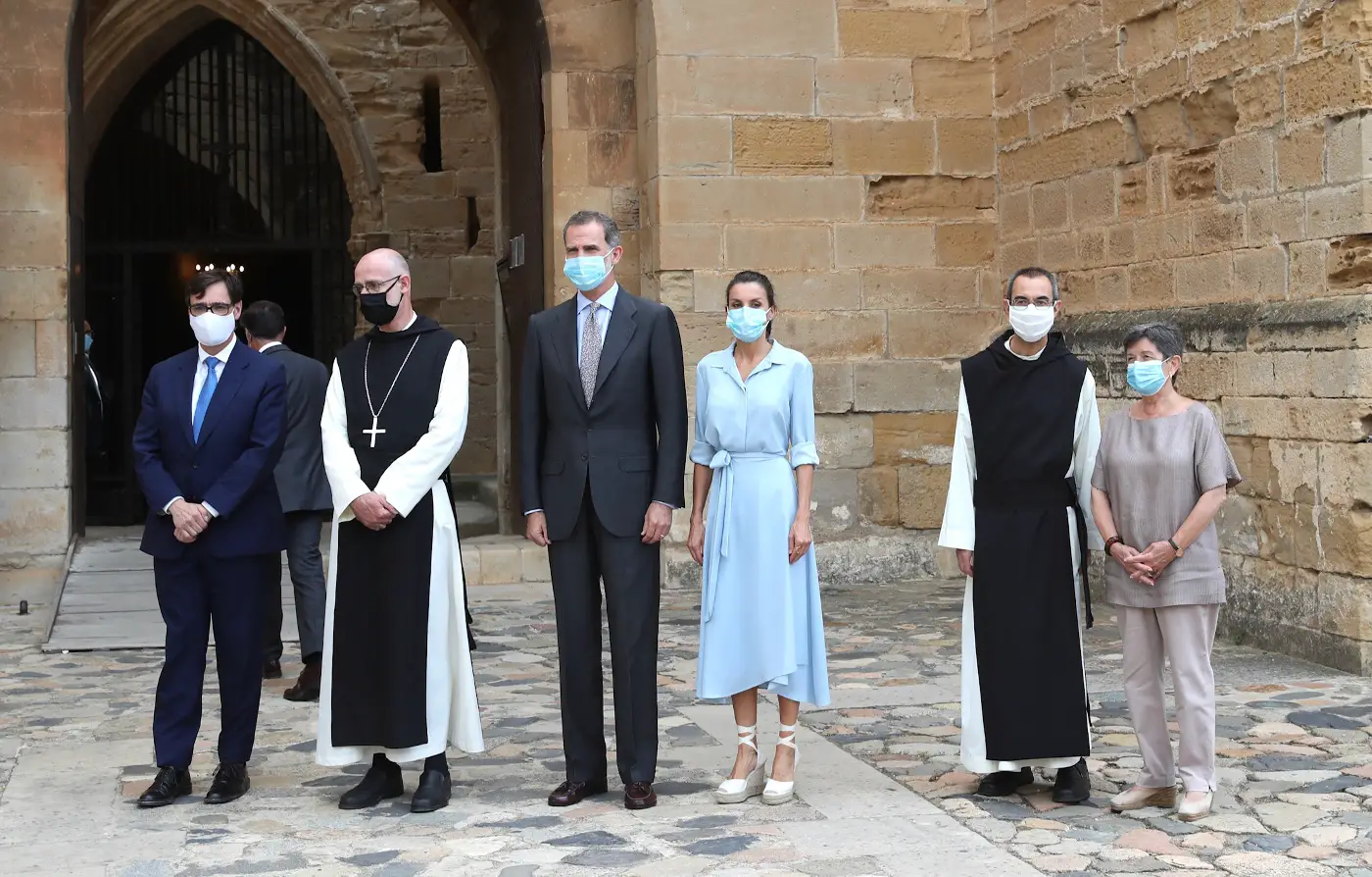 King Felipe and Queen Letizia toured the province of Catalonia