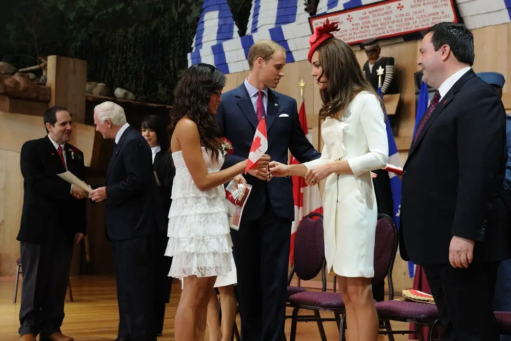 The Duke and Duchess of Cambridge attended Citizenship Ceremony during canada tour 2011