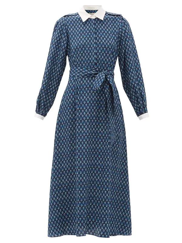 The Duchess of Cambridge wore Beulah London Shalini Geo Print Dress