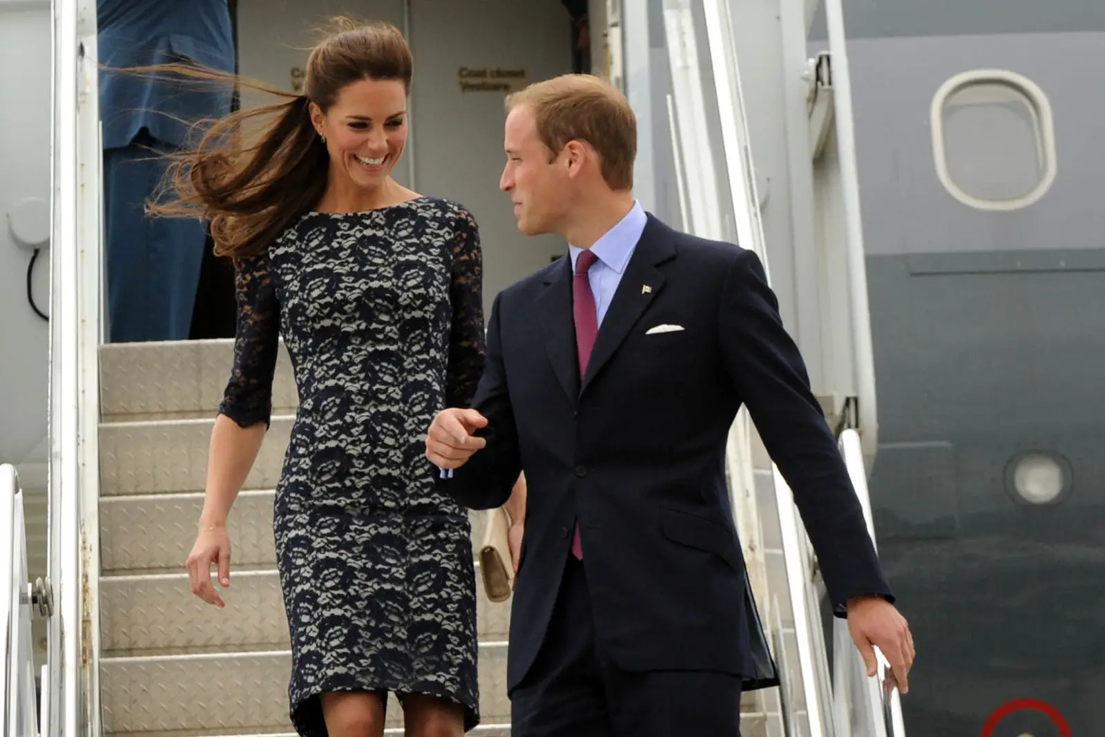 The Duke and Duchess of Cambridge arrived in Canada for Royal tour in 2011