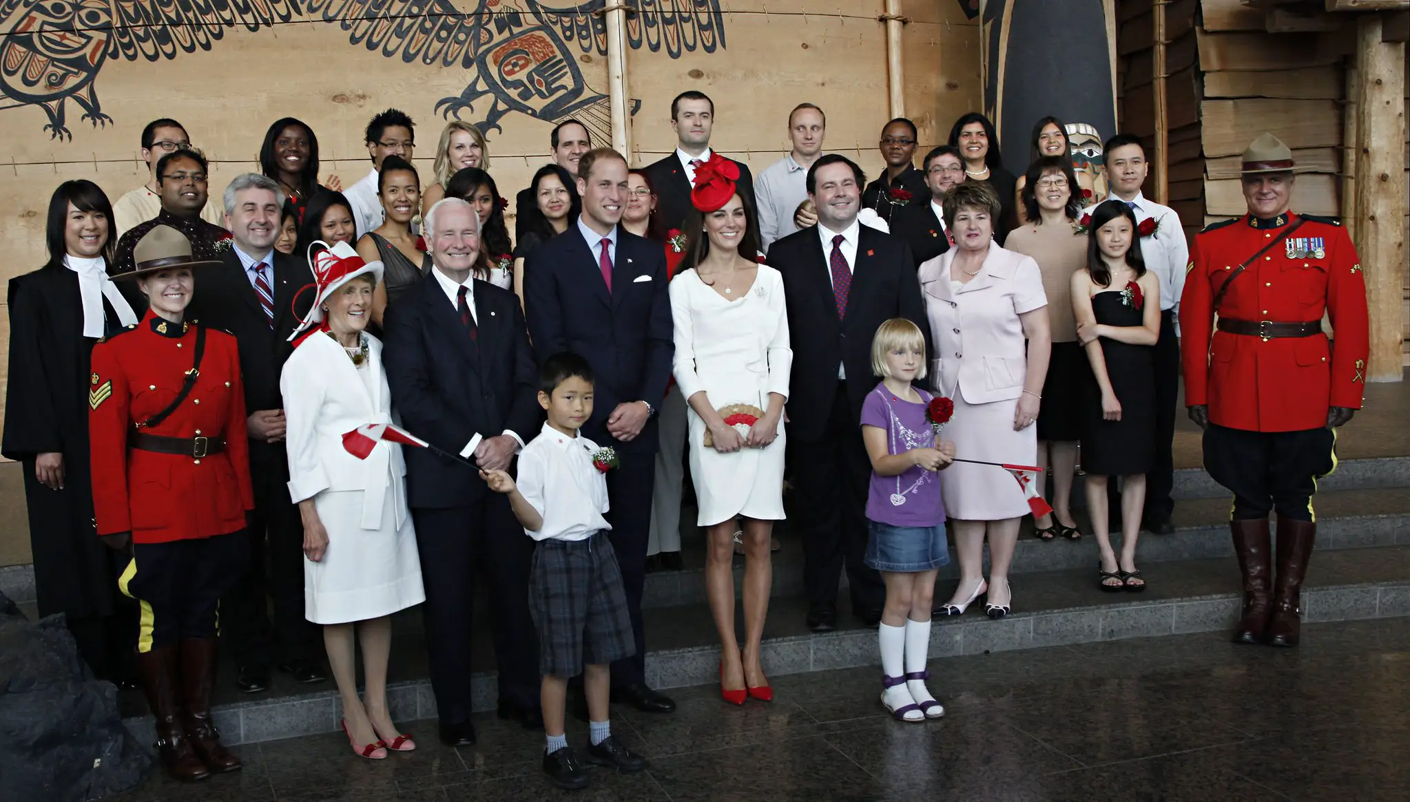 The Duke and Duchess of Cambridge attended Citizenship Ceremony during canada tour 2011