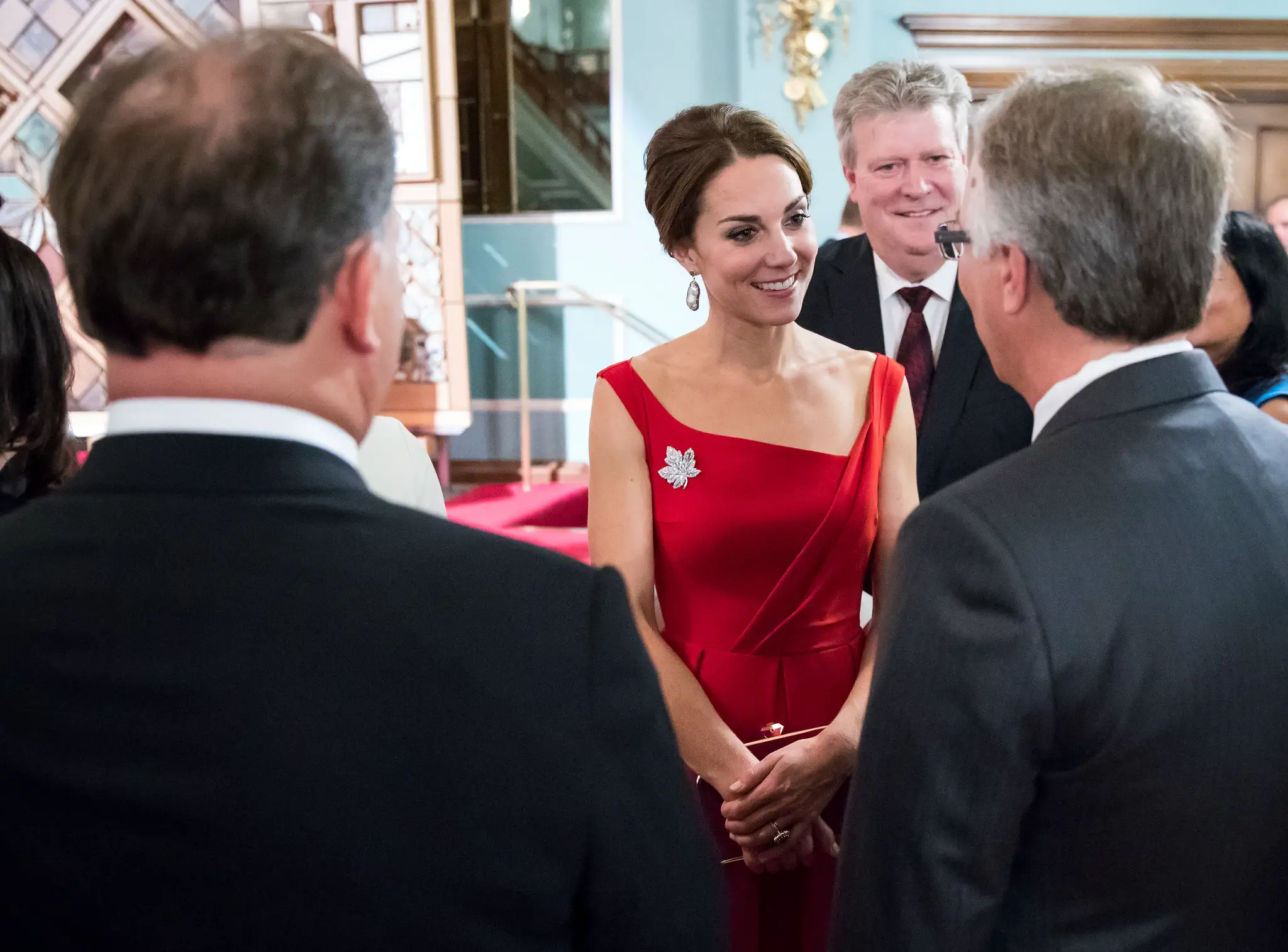 The Duchess of Cambridge at Black rod ceremony during Canada tour in 2016