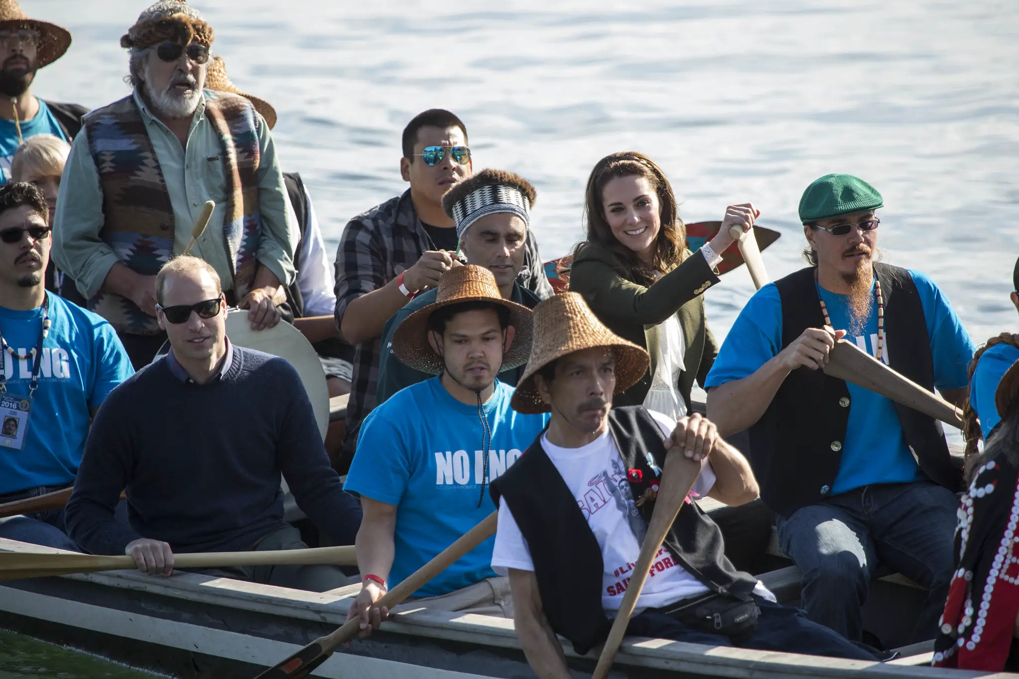 The Duke and Duchess of Cambridge arrived in Haida Gwaii in Canada