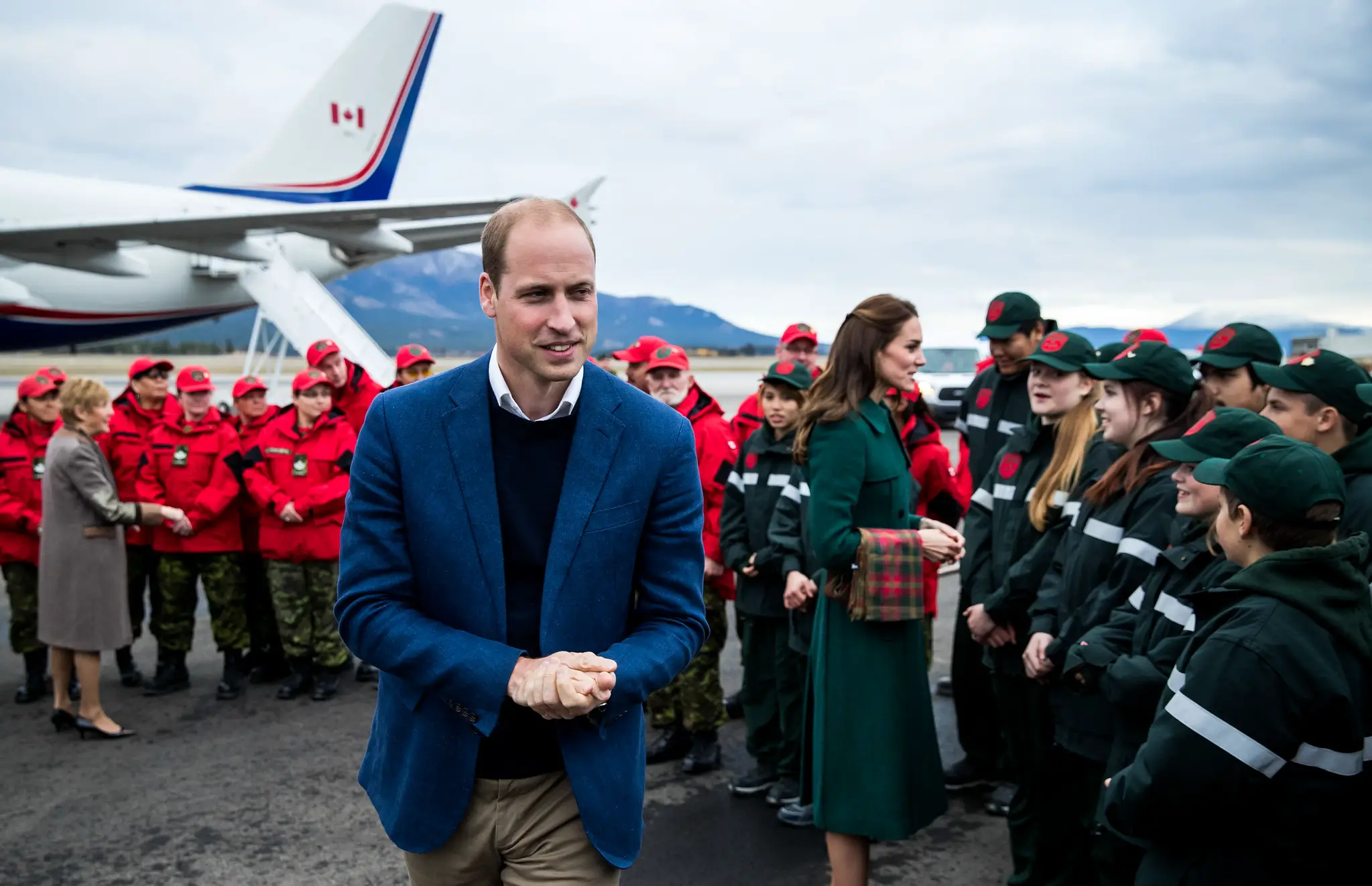 The Duke and Duchess of Cambridge arrived in Yukon (2)