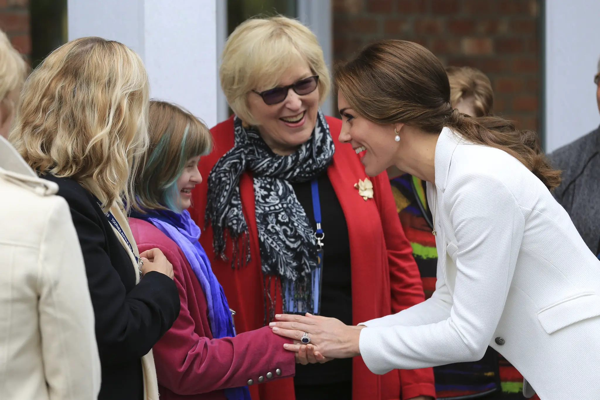 The Duke and Duchess of Cambridge at Kelty Mental Health Resource Centre in Canada