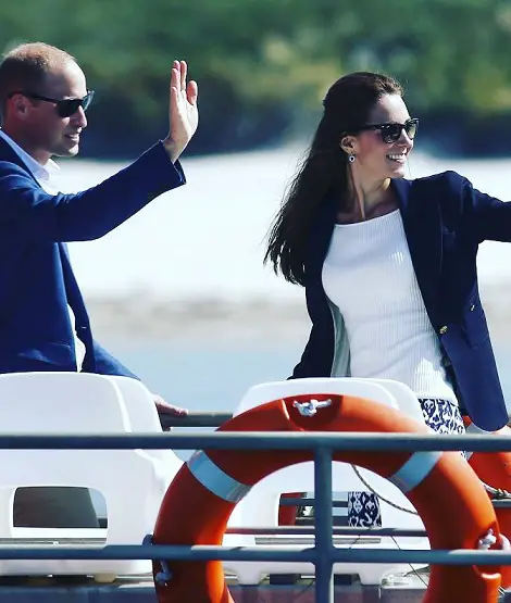 The Duke and Duchess of Cambridge took their children to Tresco Island for summer vacation
