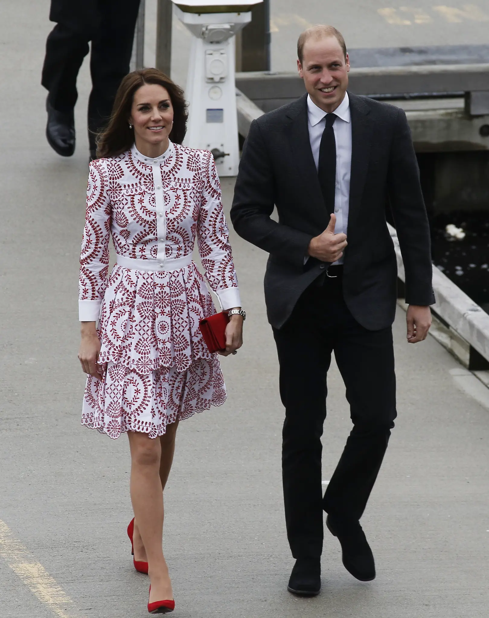 The Duke and Duchess of Cambridge travelled to Vancouver in 2016