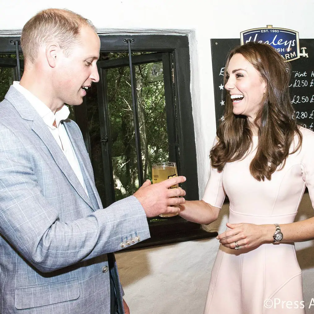 The Duke and Duchess of Cambridge visited Isles of Scilly in 2016