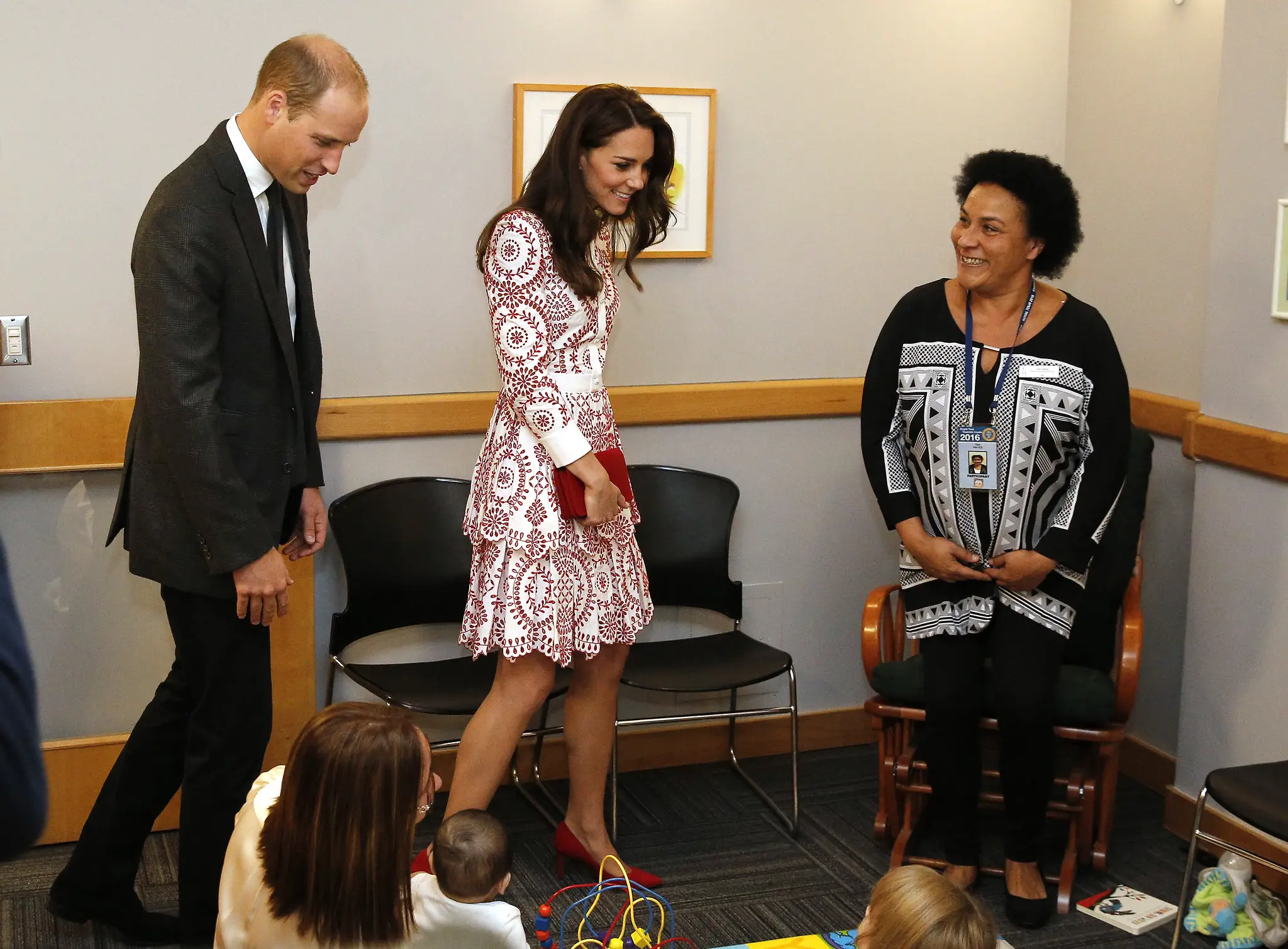 The Duke and Duchess of Cambridge visited sheway in vancouver