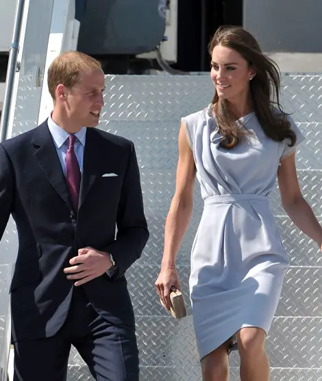 The Duke and Duchess of Cambridges first tour of USA LA