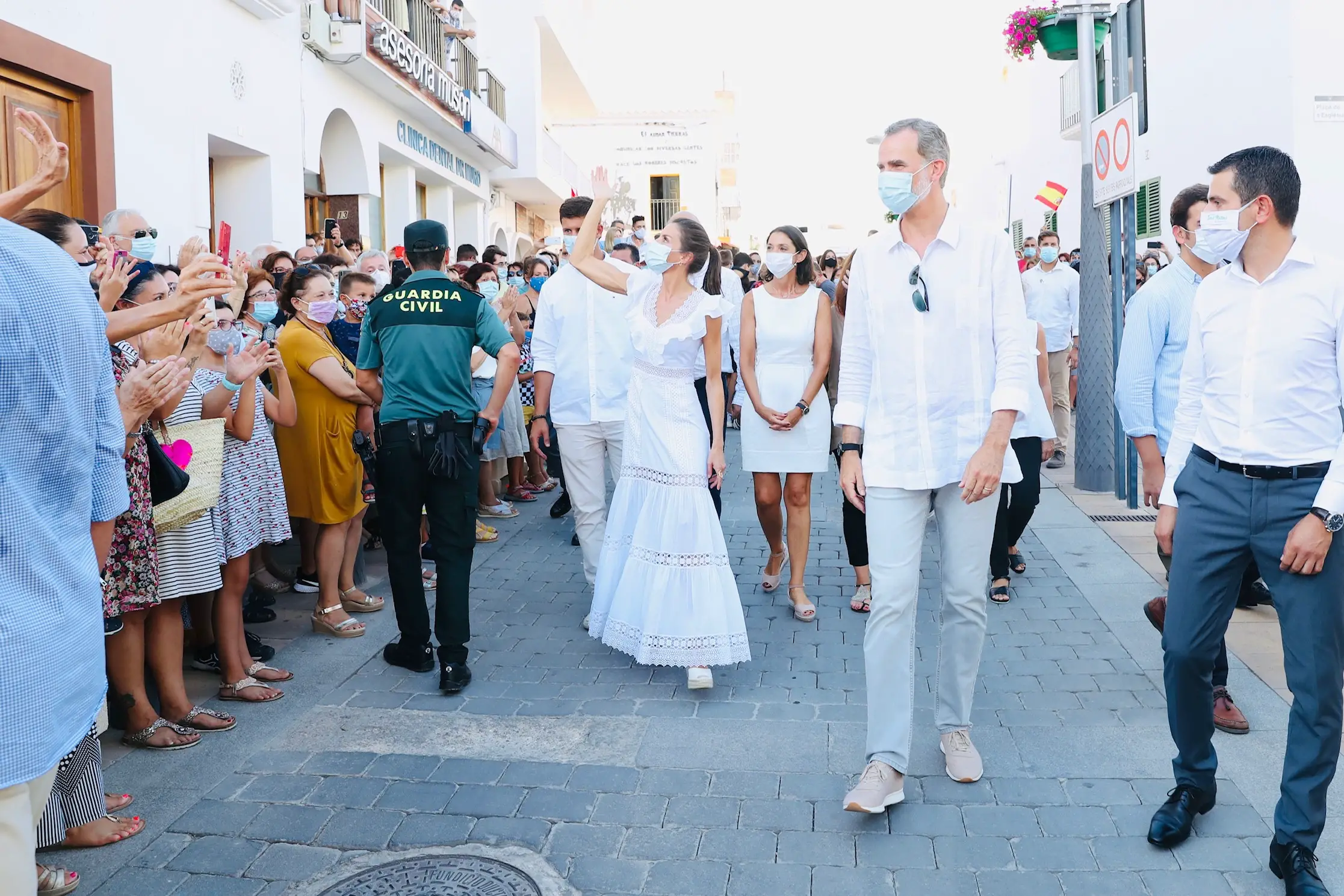 King Felipe and Queen Letizia in Ibiza