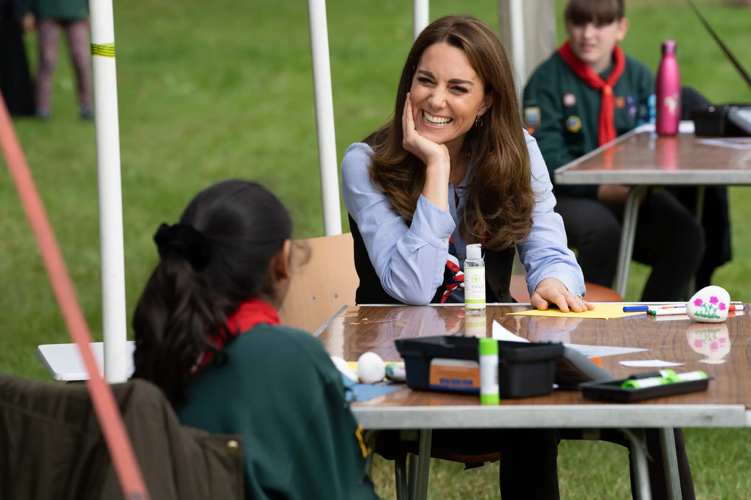 The Duchess of Cambridge became the Joint President of the Scouts Association