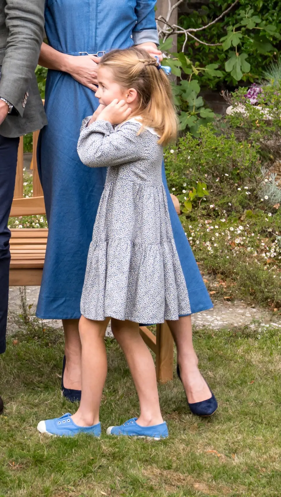 Princess Charlotte was really excited to meet Sir David Attenborough