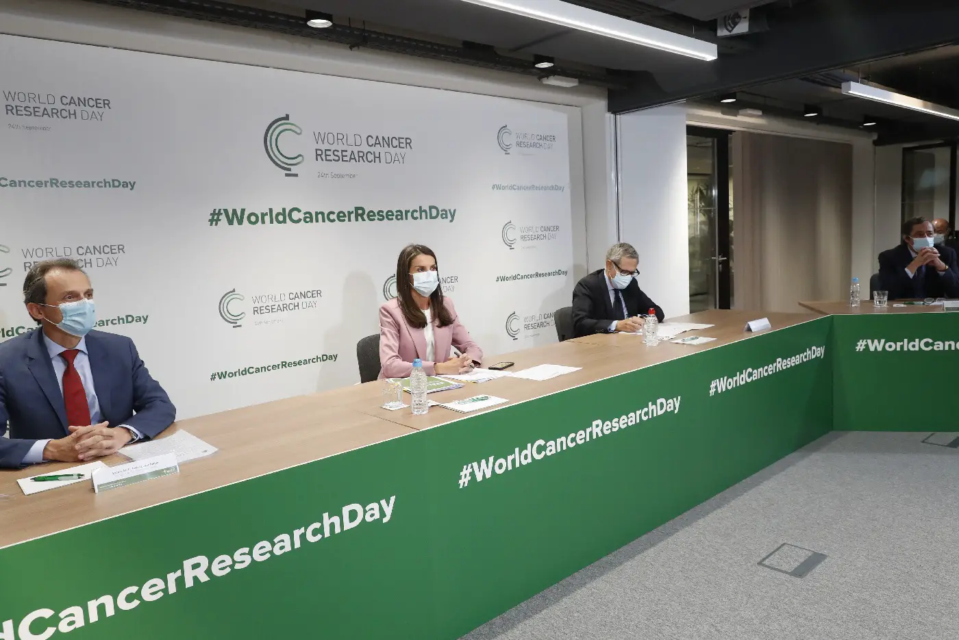 Queen Letizia attended Wrold Cancer Research Day event