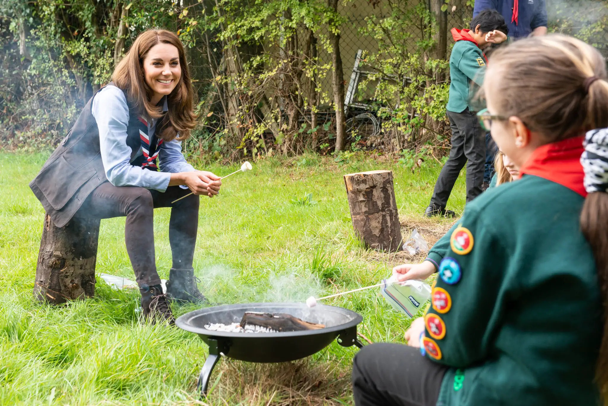 The Duchess of Cambridge became the Joint President of the UK Scouts Association