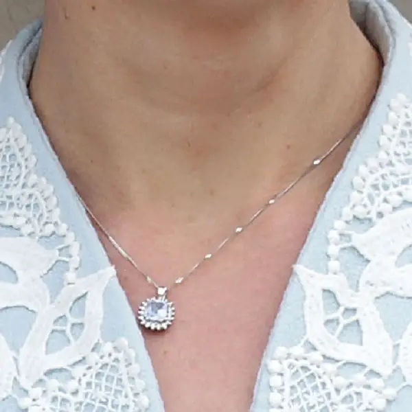 The Duchess of Cambridge wore a UFO Necklace at the Queen's 90th Birthday Church Service