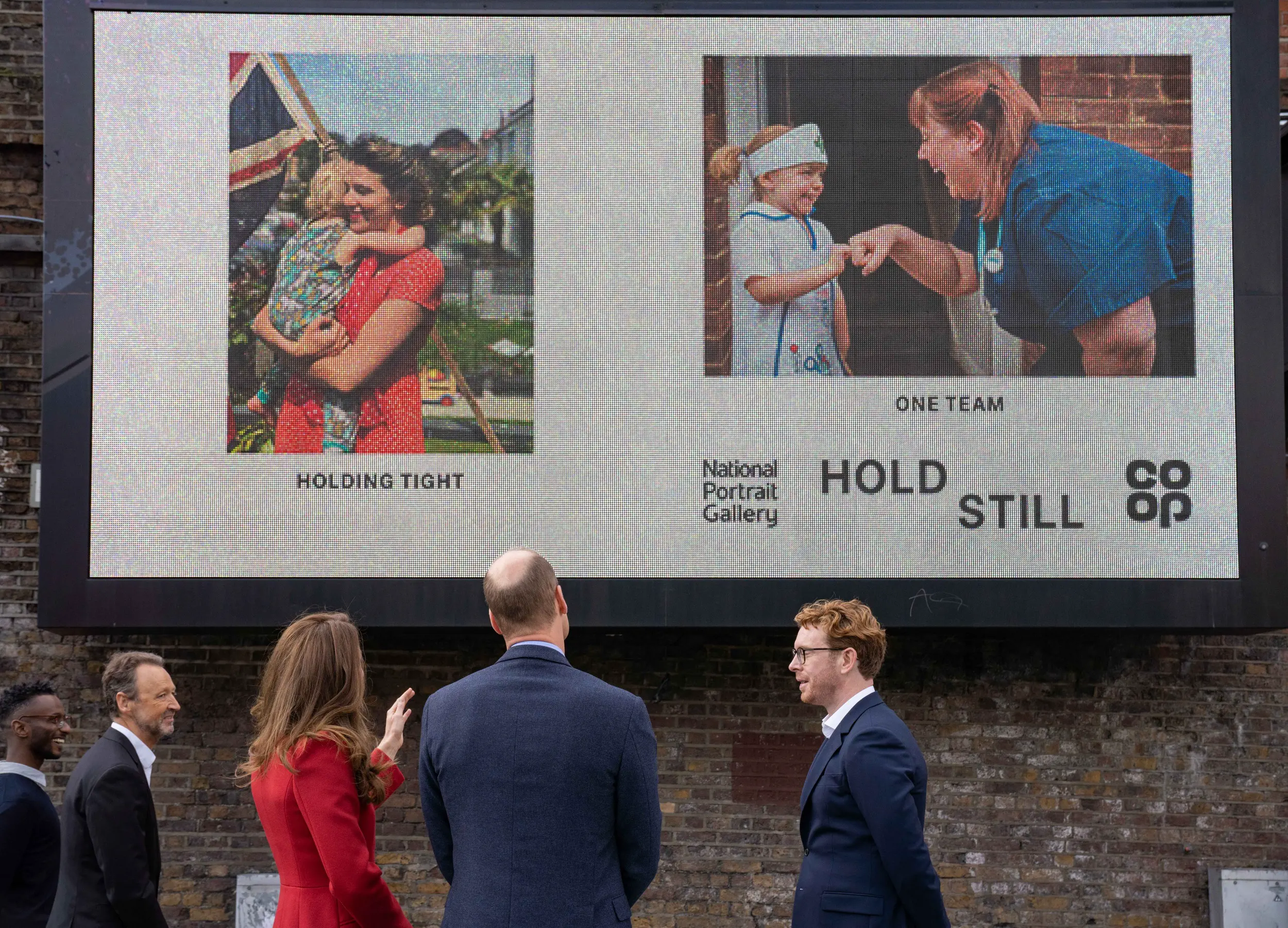 The Duke and Duchess of Cambridge mark the launch of Hold Still 2020 community exhibition