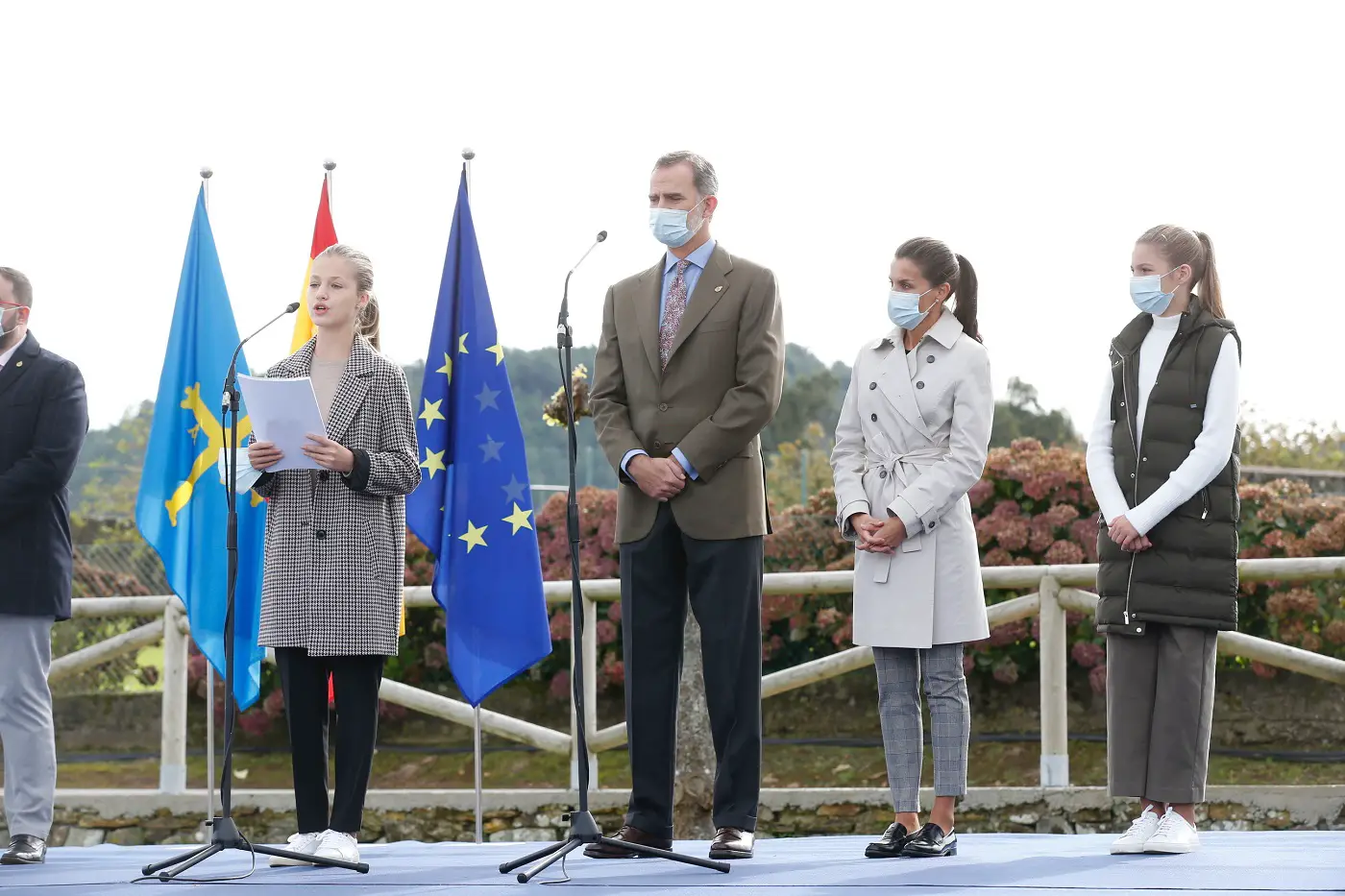 Princess Leonor made second speech during the visit to Asturias