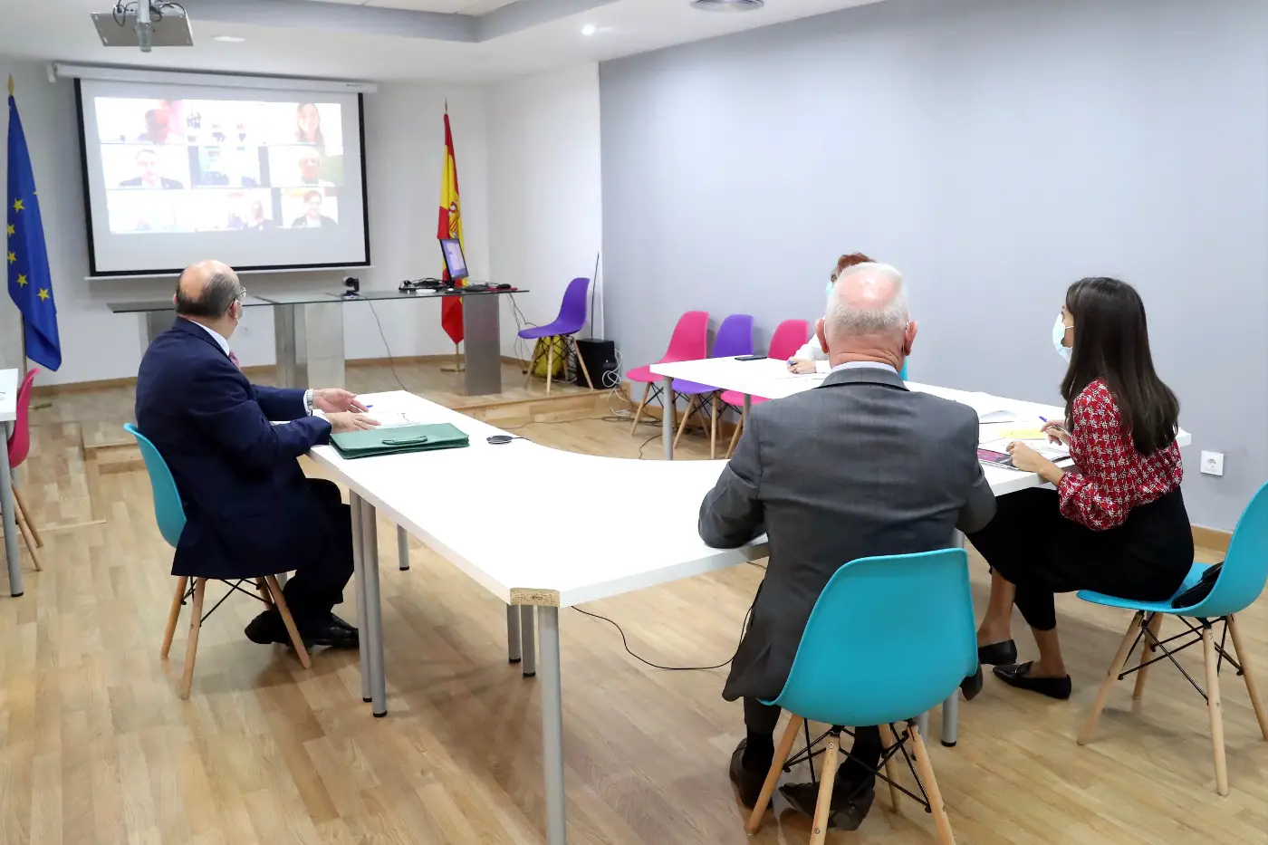 Queen Letizia joined the Spanish Mental Health Confederation meeting