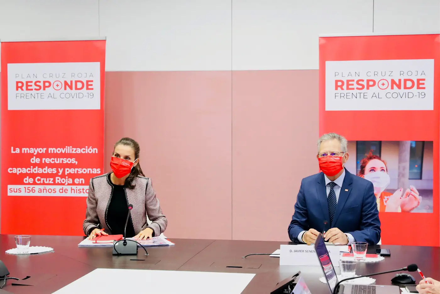 Queen Letizia of Spain attended Spanish Red Cross meeting in Madrid