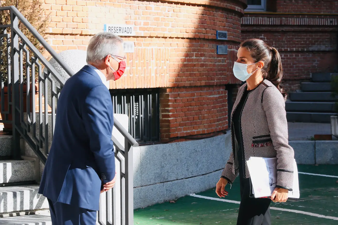 Queen Letizia of Spain attended Spanish Red cross meeting