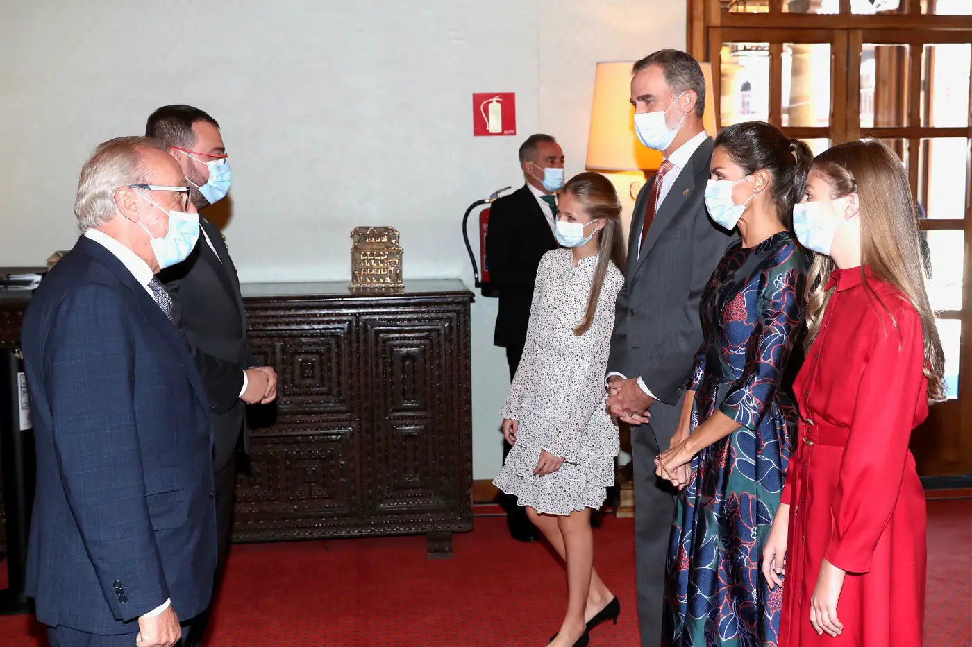 Spanish Royals held an audience with the winners of Princess of Asturias Awards