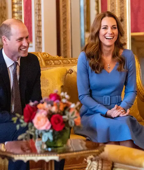 The Duke and Duchess of Cambridge welcomed Ukraine President and First Lady