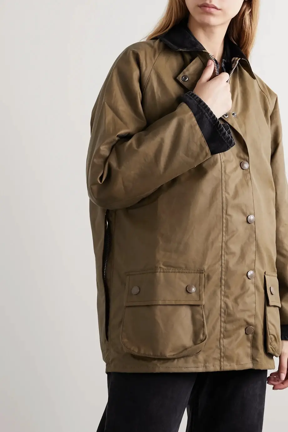 The Duchess of Cambridge wore Barbour by Alexa Chung Edith Jacket in a video clip