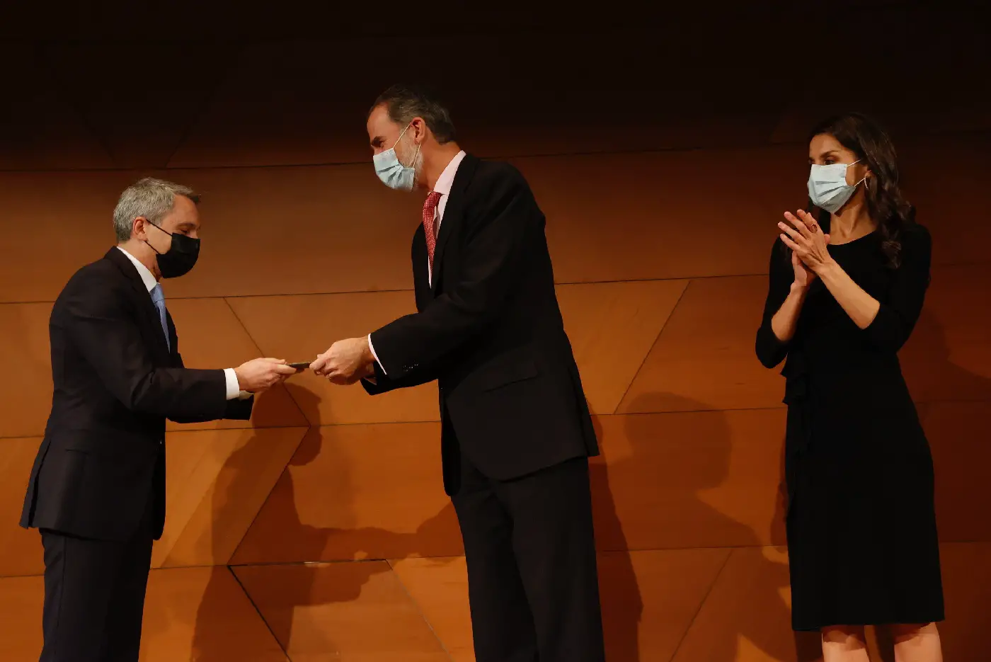 King Felipe and Queen Letizia of spain presented Francisco Cerecedo Journalism Award
