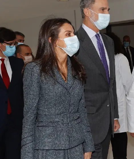 King Felipe and Queen Letizia visited Toledo University Hospital