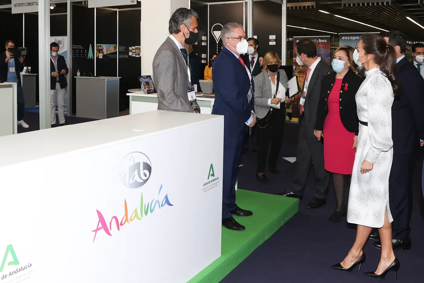 Queen Letizia of Spain attended Tourism Summit in Seville
